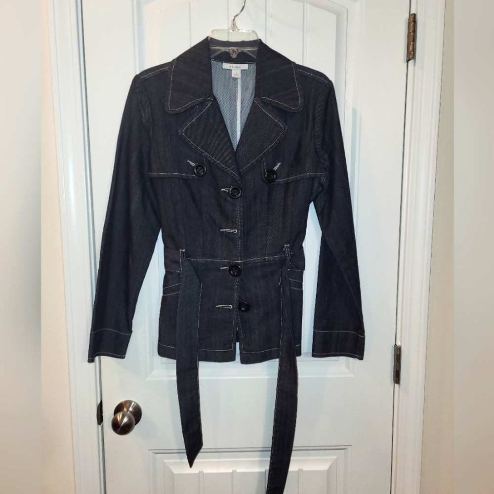 Denim Jean Jacket, sz Med
